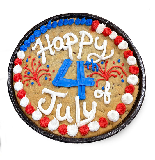 12" Celebration Cookie - Decorated for July 4th
