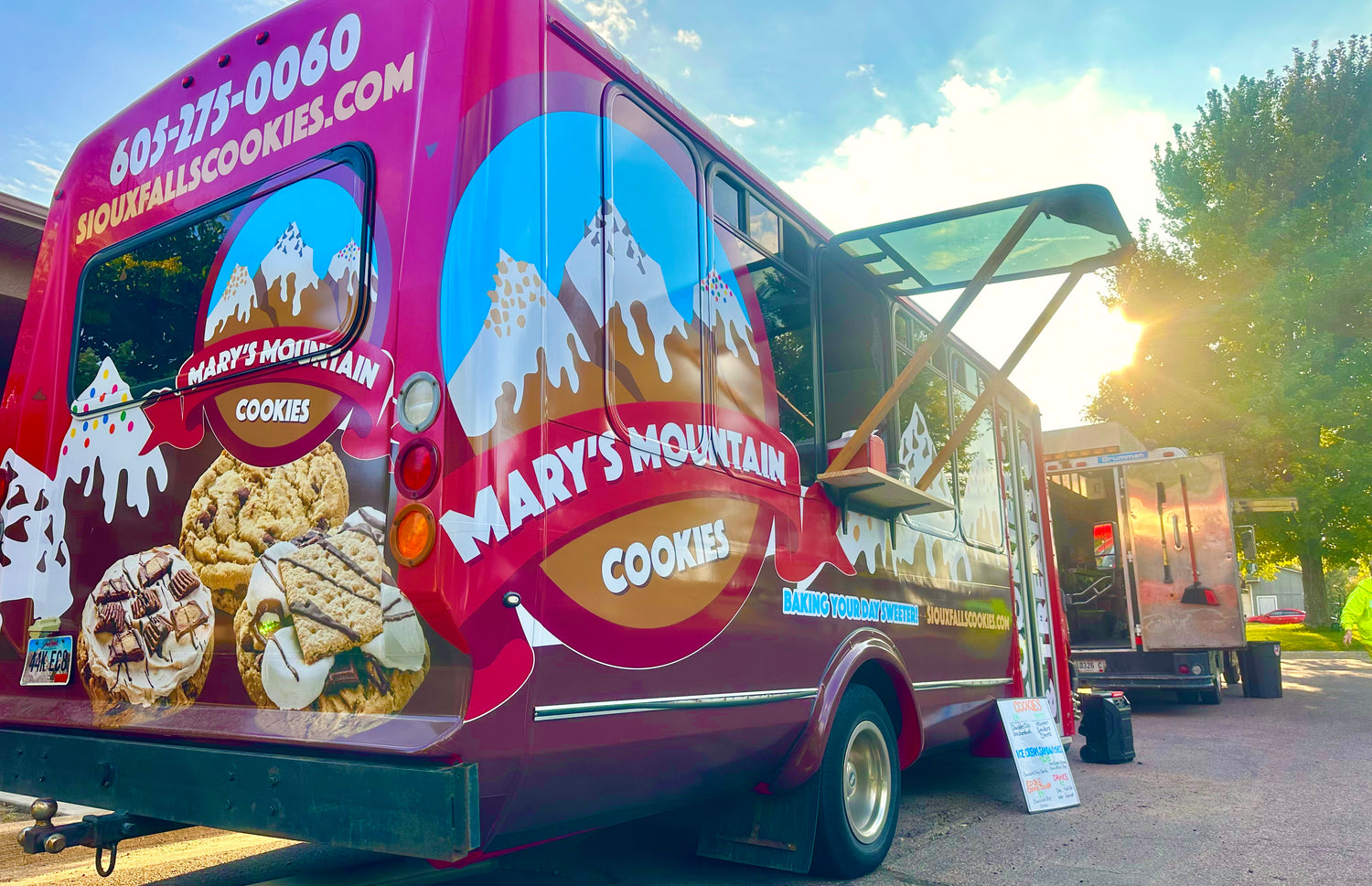 Mary's Mountain Cookies - Food Truck Cookie Bus